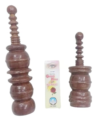 Mii Art wood surmedani with surma use in eye's muckap[size-20-16-cm]1pes