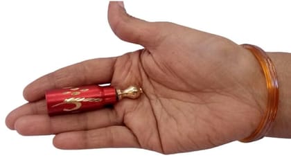 Mii Art brass surmedani with surma use in eye's muckap 1pes