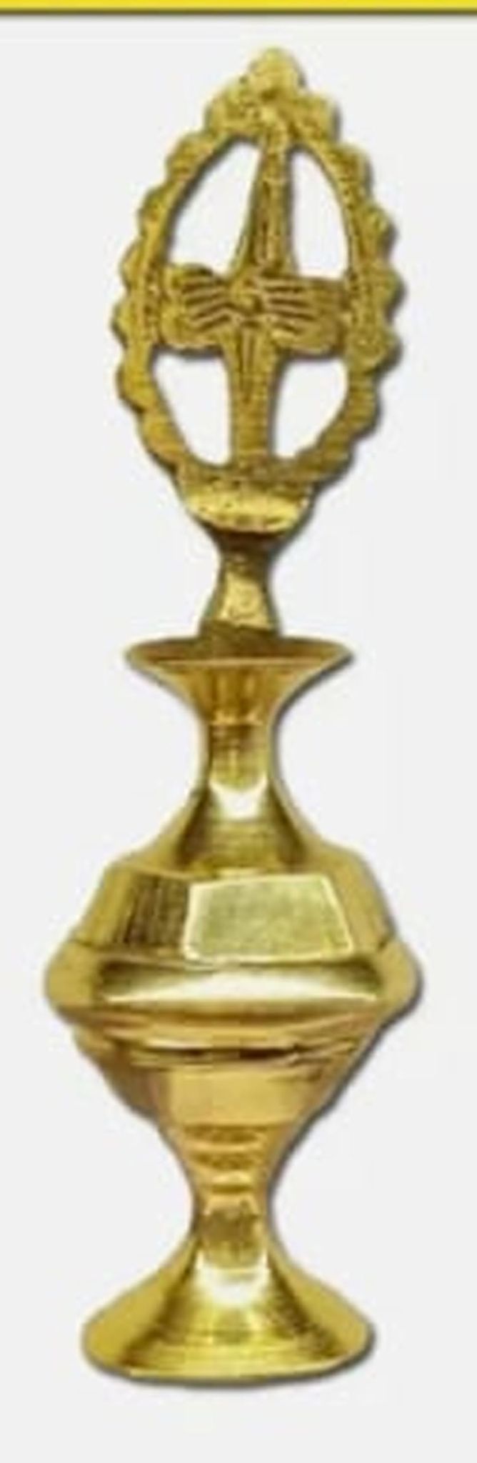 Mii Art brass surmedani with suma use in eye's muckap(size 10 cm) pack of 1 pcs