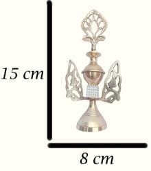 Mii Art brass surmedani with surma use in eye's muckap[size-15 cm]1pes