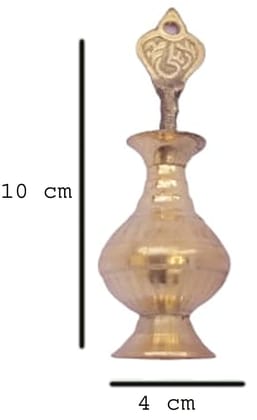 Mii Art Brass surmedani with surma use in Eyes Makeup(Material-Brass)(size-13cm,Large) Pack of 1 pcs
