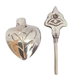 Mii Art Brass surmedani with surma use in eye's muckap(size-7cm) Pack of 1 pcs.