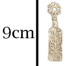 Mii Art brass surmedani with surma use in eye's muckap(size-9cm) pack of 1 pcs.