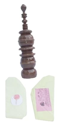 Mii Art wood surmedani with suma use in eye's muckap[size-20cm] 1pes