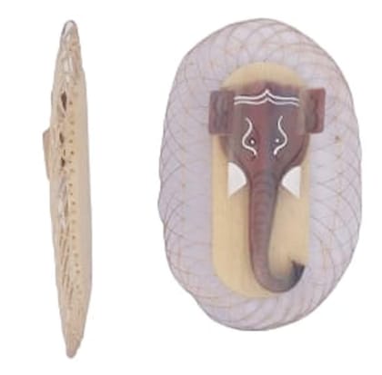 Mii Art wall decoration frames showpiece for Office & Home Decor,ganesh jee framesa(size-11 inch) Pack of 2 pcs.