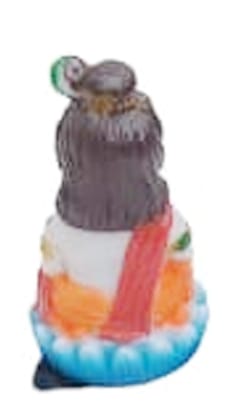 Mii Art Lord Krishna Statue for Pooja Room Home Temple Idol Car Dashboard