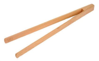 Mii Art Wood Strong Tong for Kitchen/chimta for roti maker(size 37cm)(pack of 1 pcs
