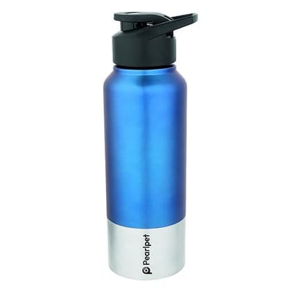 Sportskool Round Stainless Steel Single Wall Water Bottle 1pc, 750ml