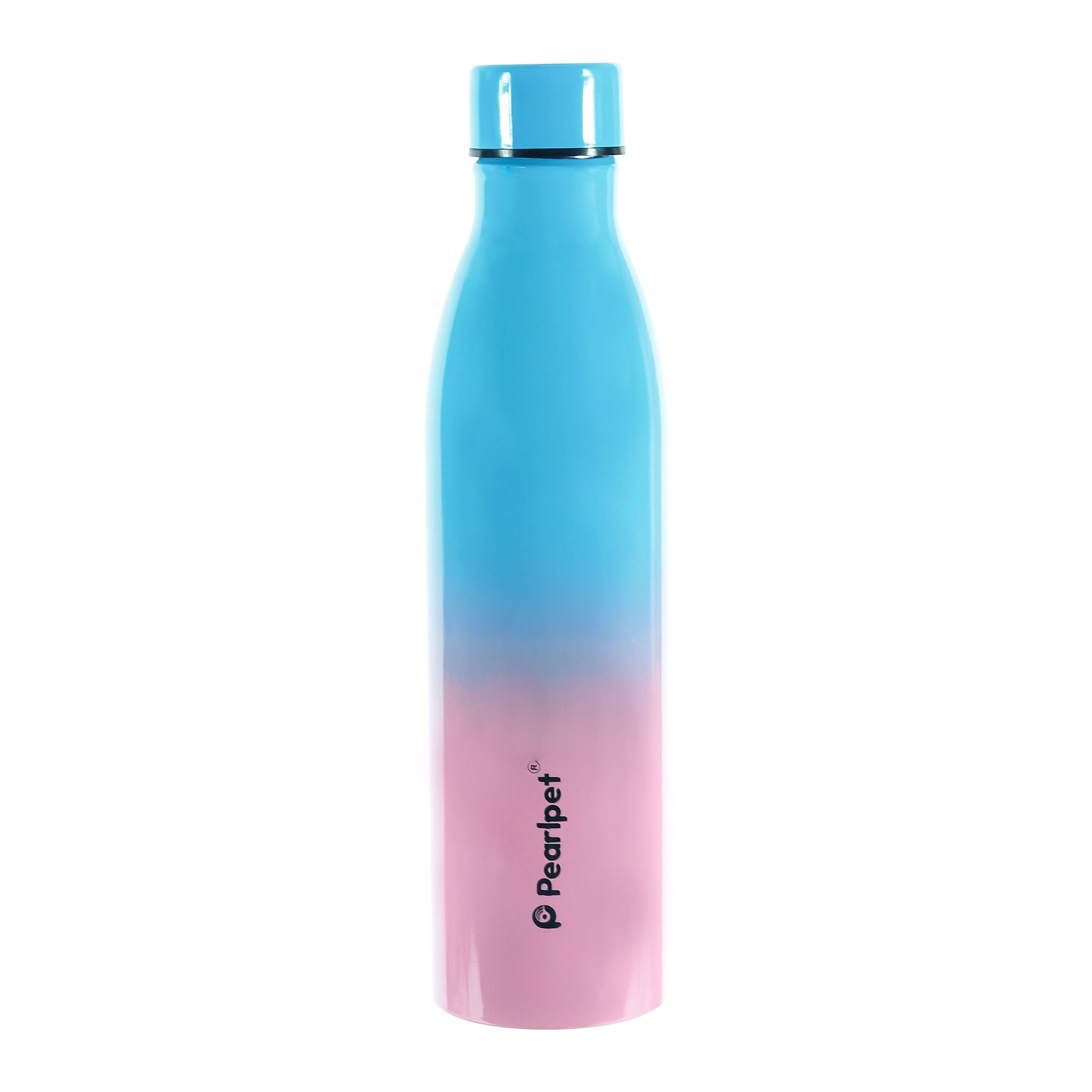 1000ml Swiss Stainless Steel Single Wall Water Bottle | Pink Blue