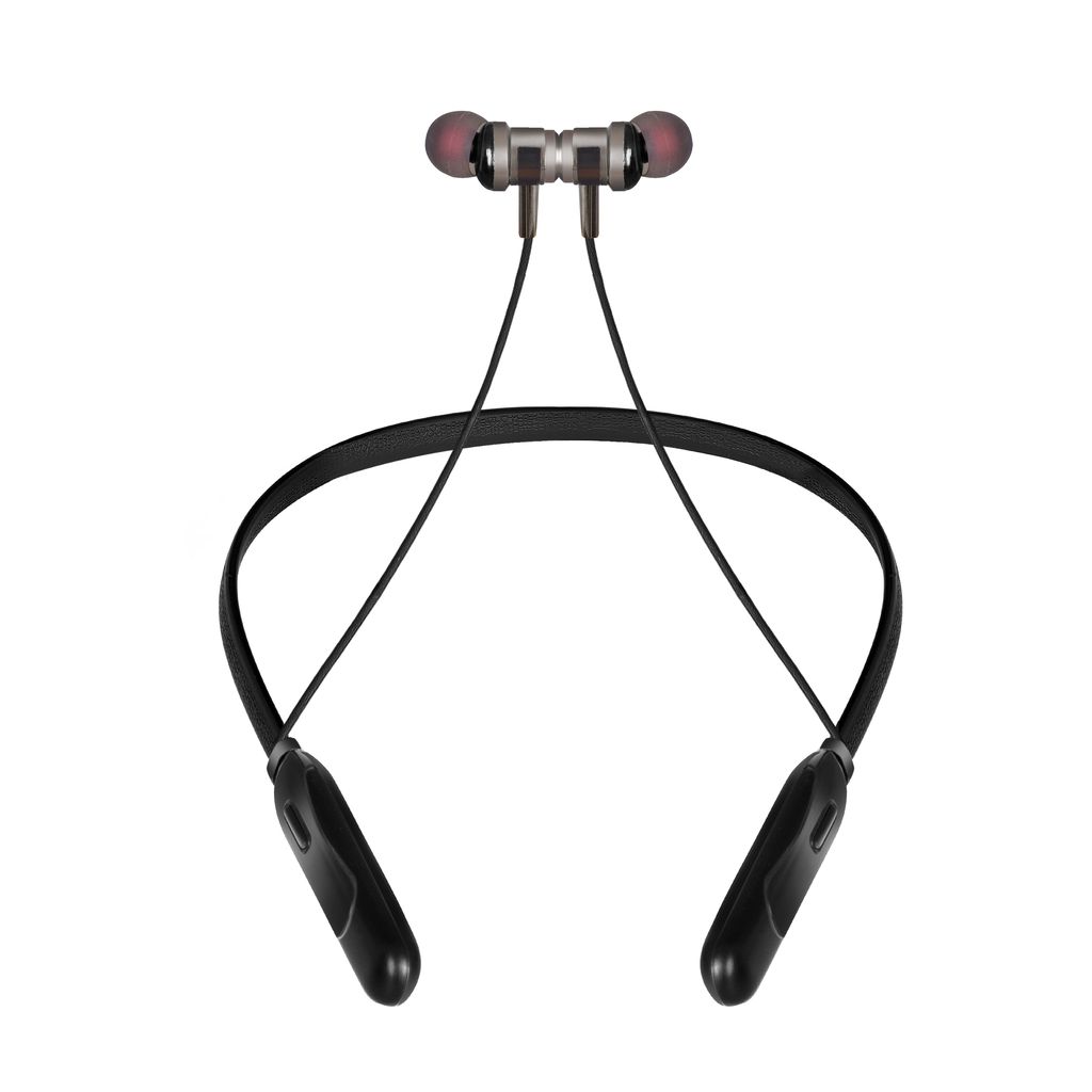 DezireFit In Ear Bluetooth Neckband, Deep Bass, Built-in Mic, Upto 28 Hrs Playtime Bluetooth  (Black, In the Ear)
