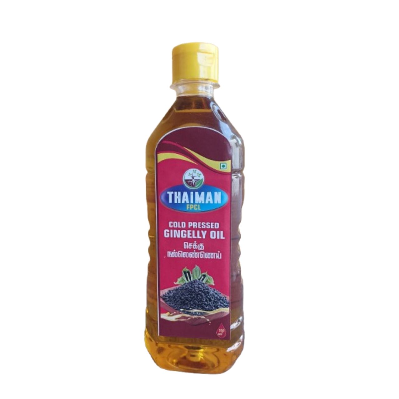 "THAIMAN Cold Pressed Gingelly Oil - 500ml"