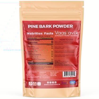 Vaastavik Pure Pine Bark Powder Tea 100gm