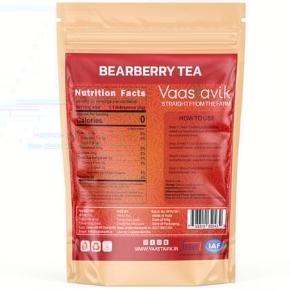 Vaastavik Pure Bearberry Leaf Tea 100gm