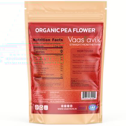 Vaastavik Butterfly Pea Flower Tea Blue 100gm