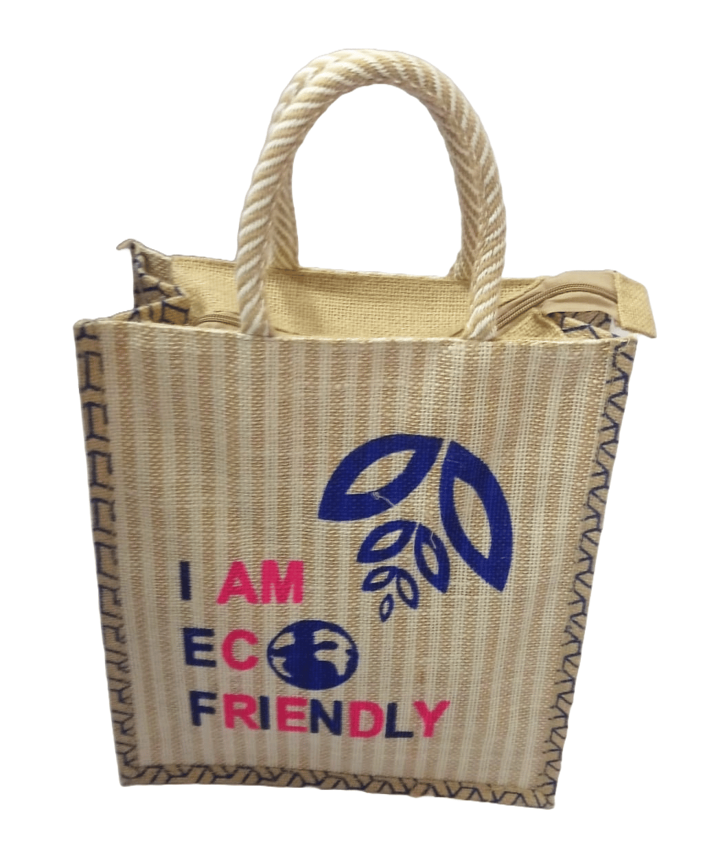  "I Am Eco Friendly" Jute Bag