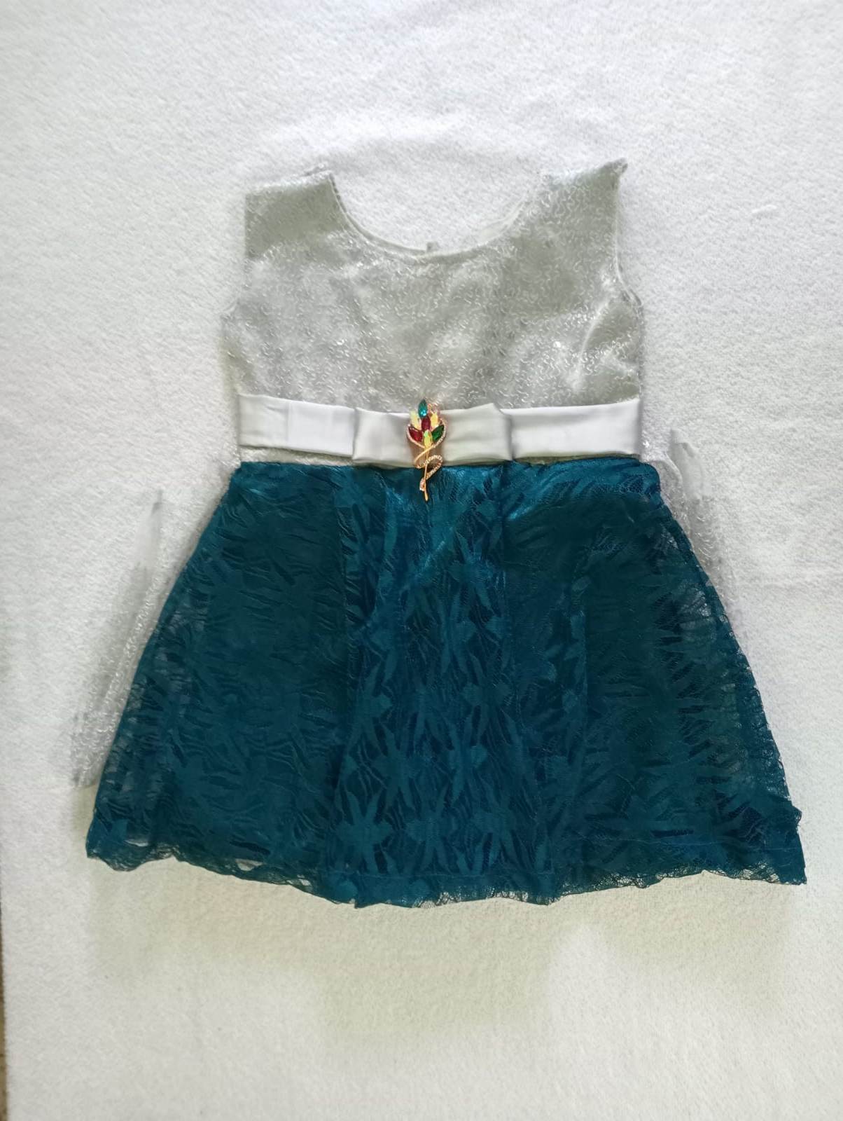  Baby Girls' Embroidered Party Dress