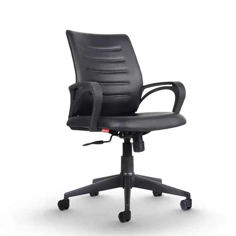 Olive Star Mid Back Leatherette Office Chair