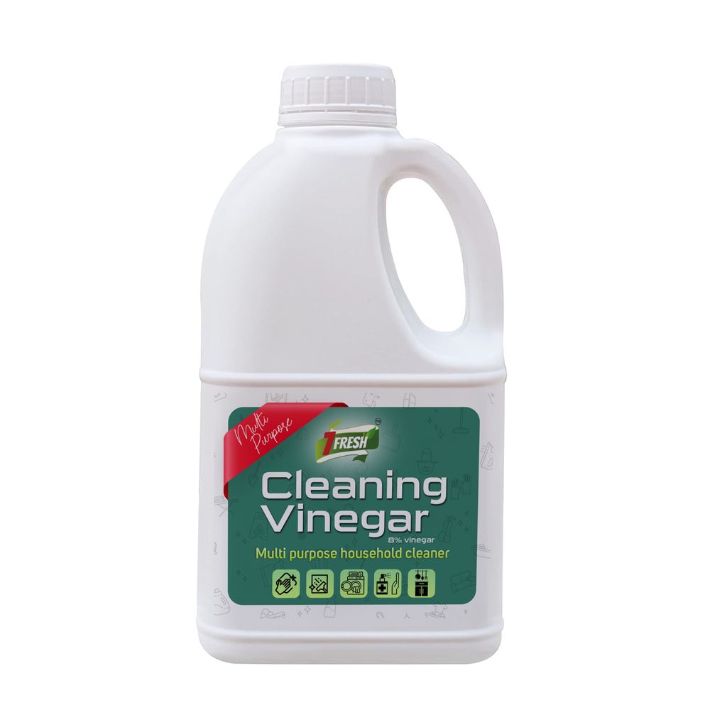 7Fresh CLEANING VINEGAR 8% Concentrated for Multipurpose Cleaning | Hardwater Stain Remover,Glass ,Limescale, Fruits & Vegetable,Fridge Odour Remover