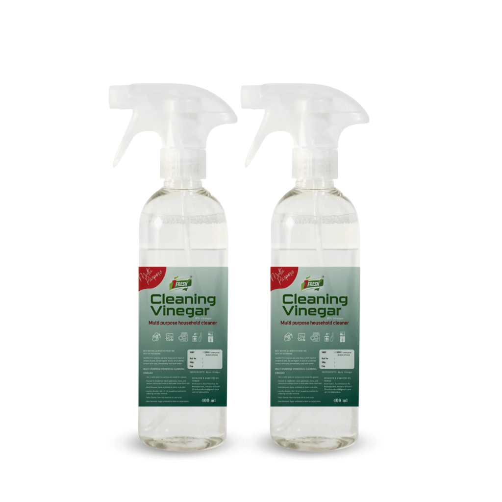 7Fresh CLEANING VINEGAR 8% Concentrated for Multipurpose Cleaning | Hardwater Stain Remover,Glass ,Limescale, Fruits & Vegetable,Fridge Odour Remover