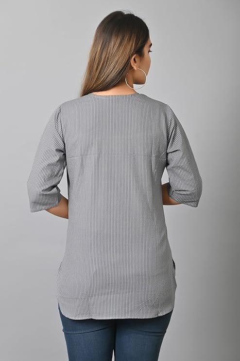 SAGAFASHION Womens Cotton Short Kurta