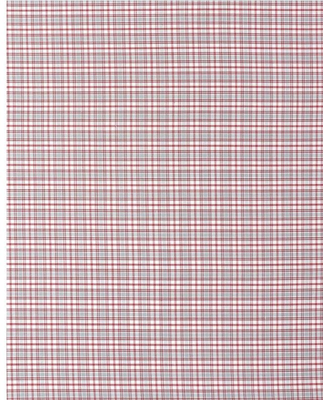 Red and White Gingham Fabric