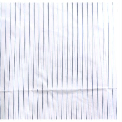 JHANSI DEVI KHADI- Wrinkle-Resistant Striped Cotton Poplin Fabric