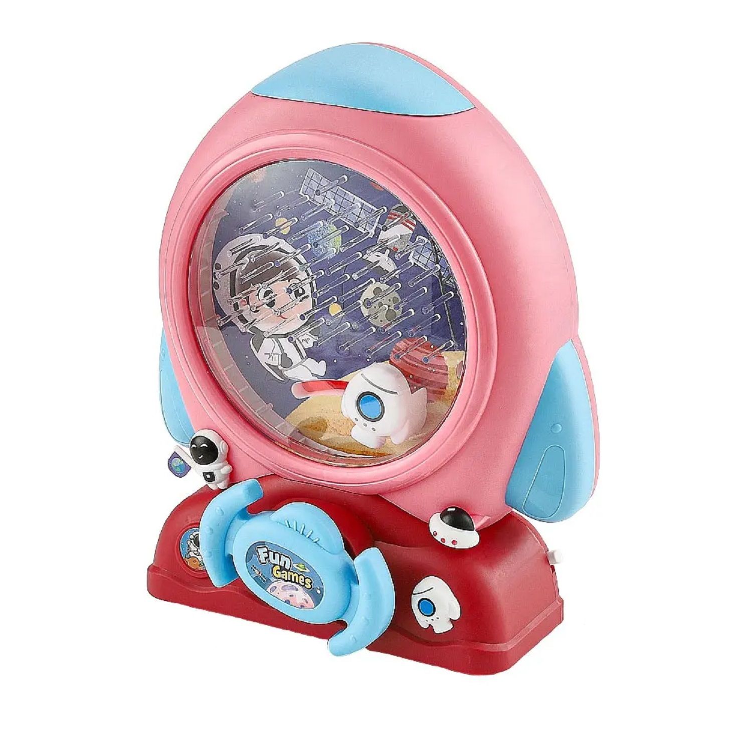 KTRS Enterprise Rocket Space Dinosaur Ball Receiving Machine Bead Receiving Machine Doudou Chenghai Educational Toys