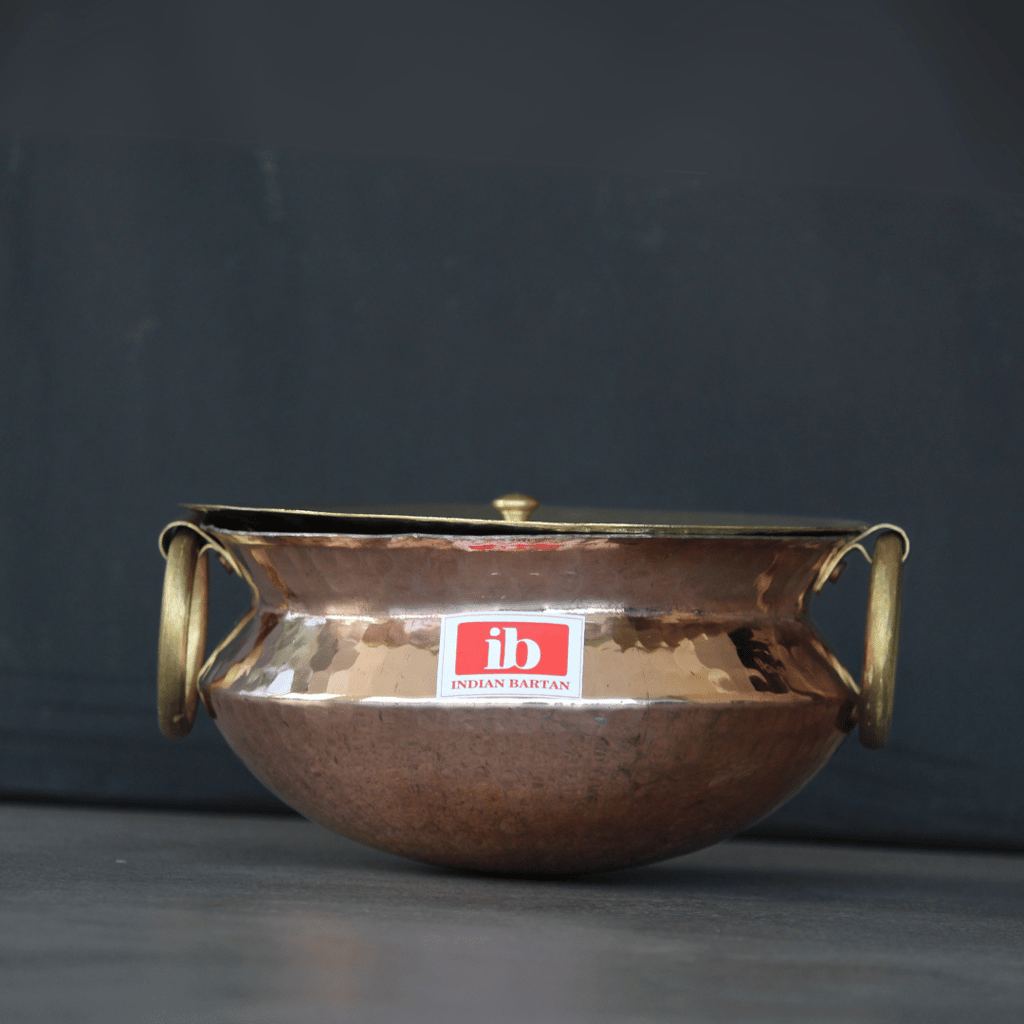 Top Home - - and - - Decor Copper Sipri / Handi With Lid 2025 at ShopCircuit | ONDC
