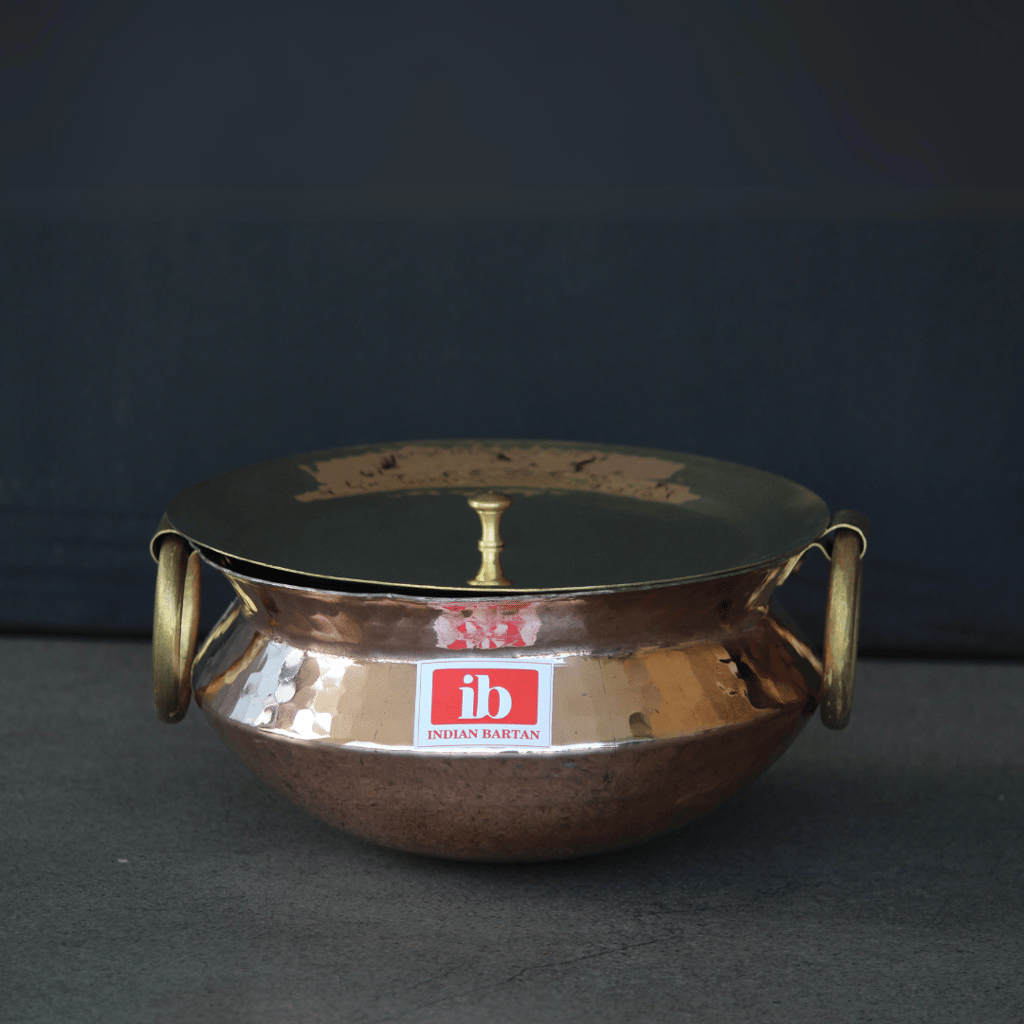 Top Home - - and - - Decor Copper Sipri / Handi With Lid 2025 at ShopCircuit | ONDC