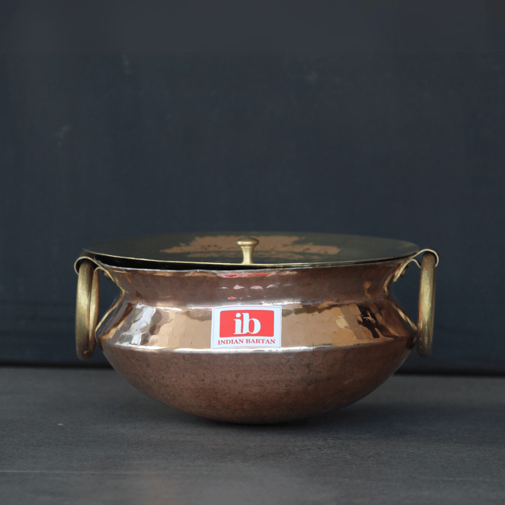 Top Home - - and - - Decor Copper Sipri / Handi With Lid 2025 at ShopCircuit | ONDC