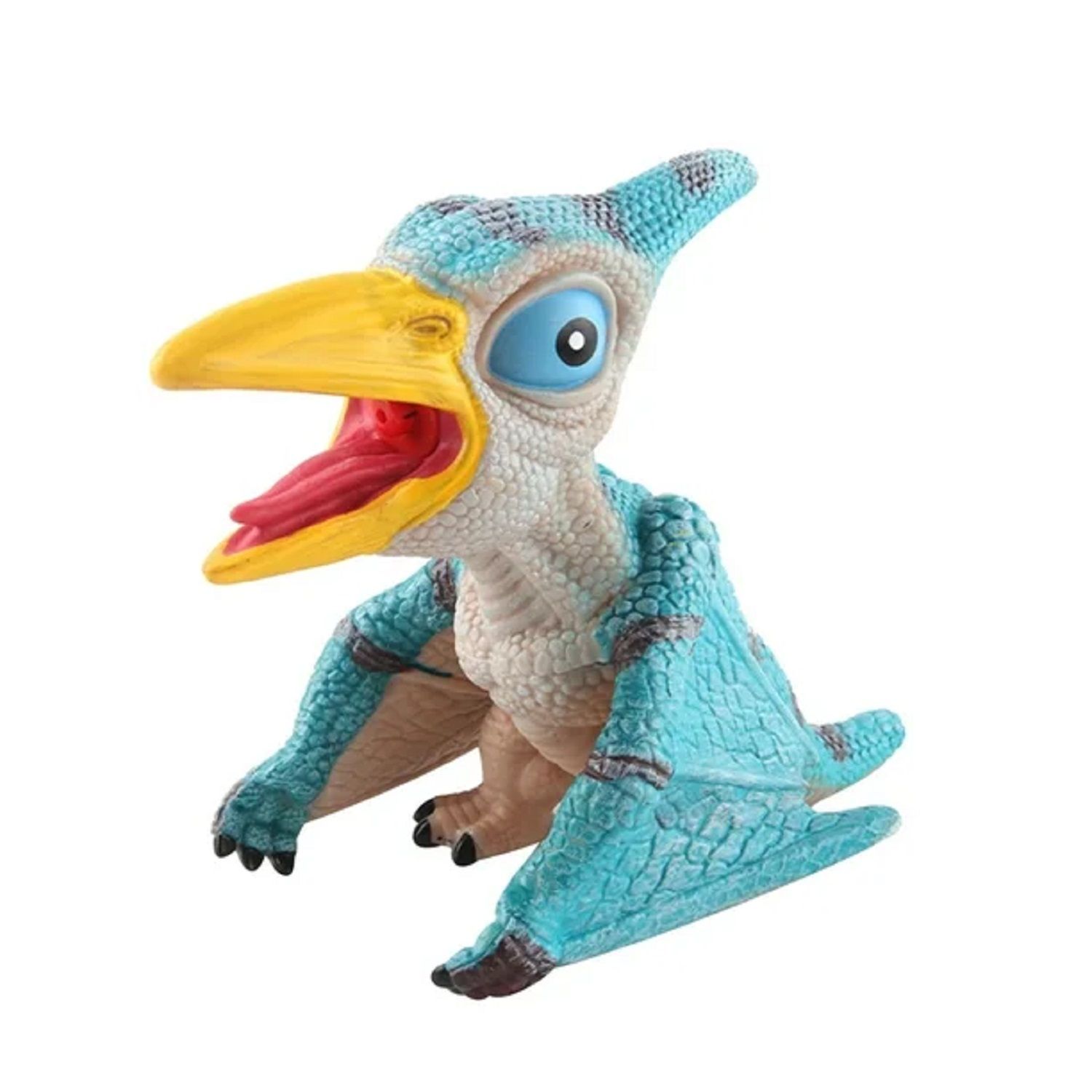 KTRS Enterprise Pterosaur Dinosaur Soft Rubber Sound Toy 2022 New Children's Simulation Animal Model Fall-Resistant boy Toy stall