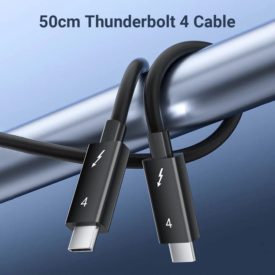 ACASIS 40Gbps M.2 NVMe SSD Enclosure, Tool Free Installation, Compatible with Thunderbolt 4/3/USB4, Support M-Key/B+M 2280 Size, for M1/M2 Pro/Max