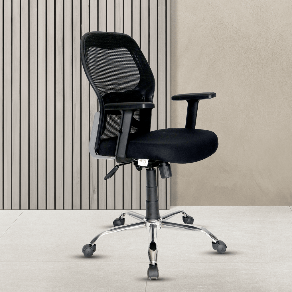 OOLIVE VISTA OC333 Executive Ergonomic Mid Back Office Chair, Tailored for Superior Comfort