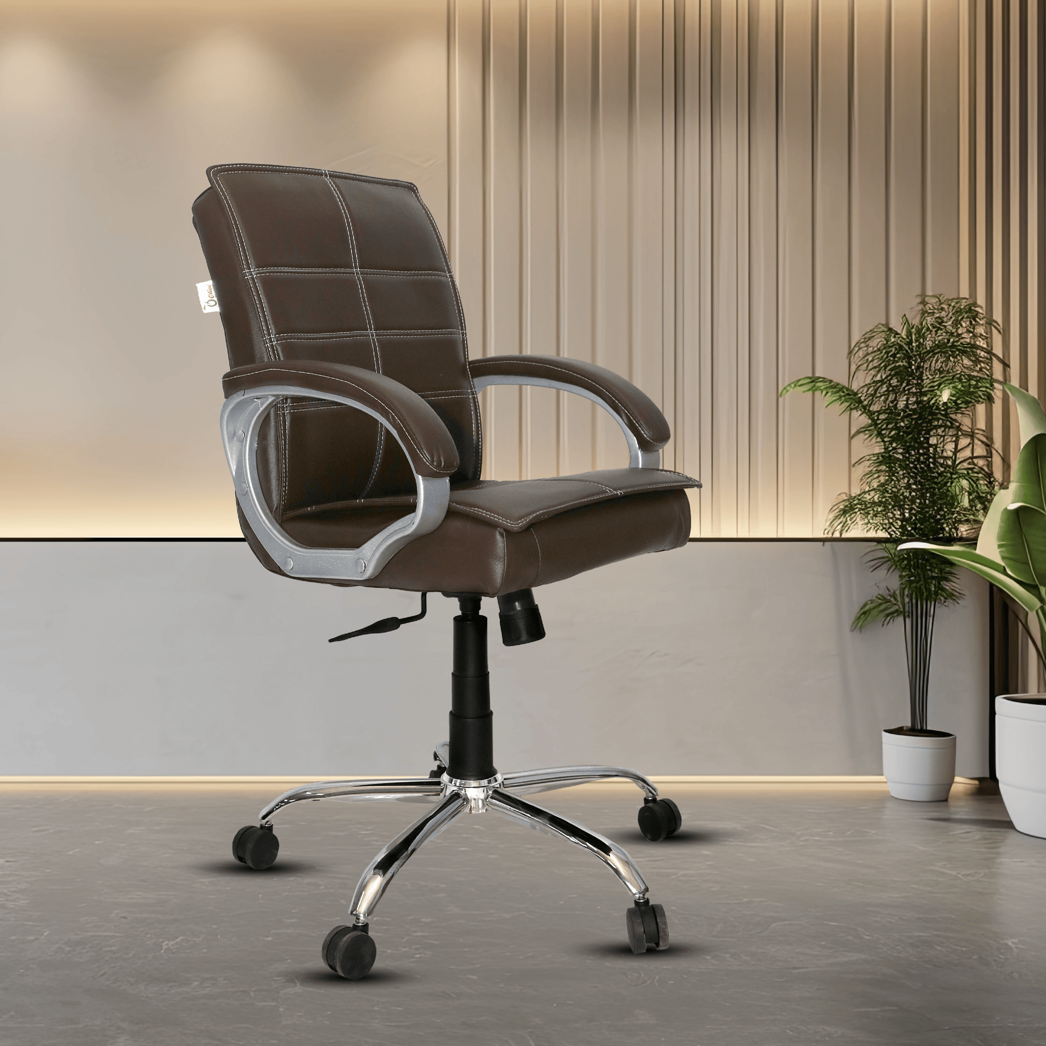 OOLIVE GALAXY OC80 Mid Back Office Chair – Elite Comfort for Bosses