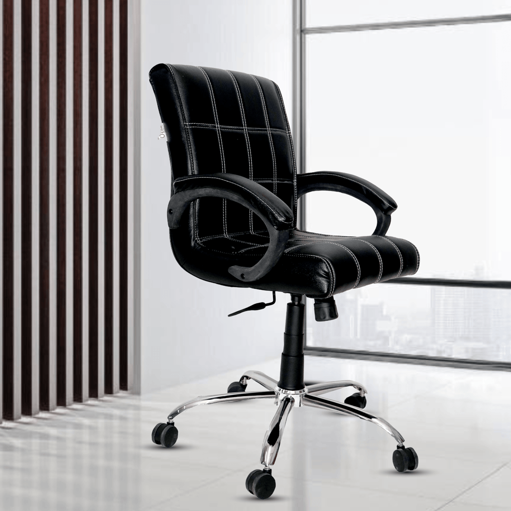 OOLIVE MIDLINE OC90 Mid Back Office Chair – Elite Comfort for Bosses