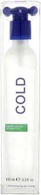 United Colors of Benetton Cold Eau de Toilette for Men - 100 ml (3.4 fl oz)