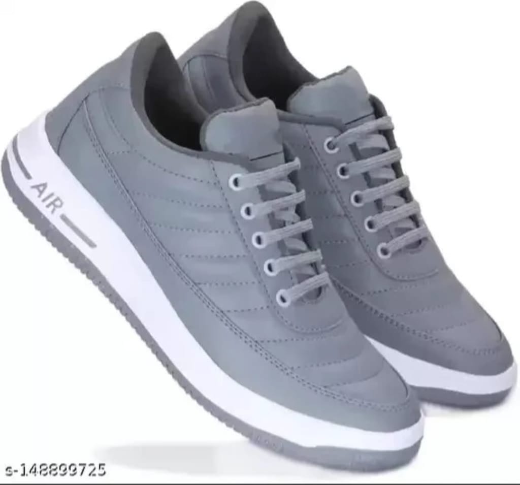 Exclusive Men Men's Grey Sneakers 2025 at ShopCircuit | ONDC