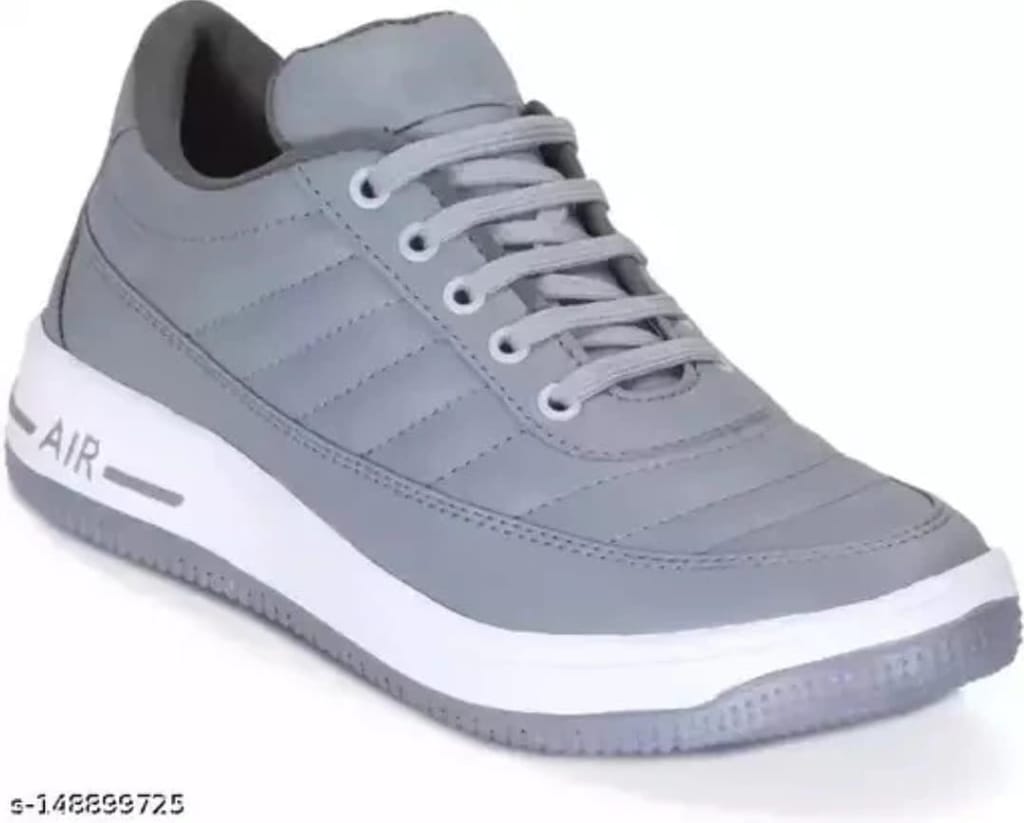 Exclusive Men Men's Grey Sneakers 2025 at ShopCircuit | ONDC