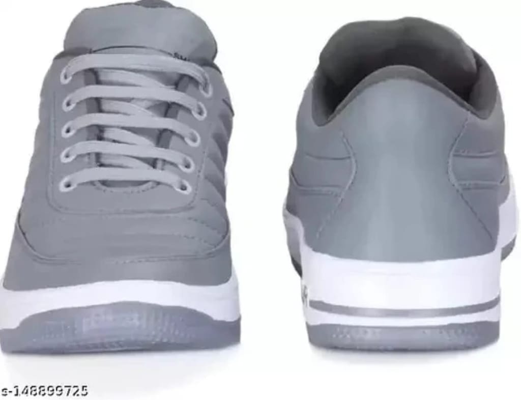 Exclusive Men Men's Grey Sneakers 2025 at ShopCircuit | ONDC