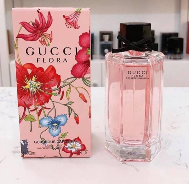 Gucci Flora Gorgeous Gardenia EDT 100ml /3.4 fl Oz Perfume Spray