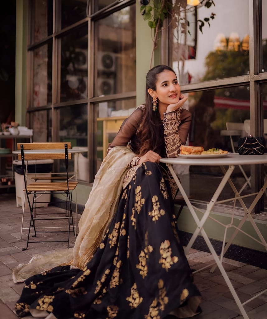 Black Sharara Suit Set Salwar Kameez Readymade Pakistani Stitched New Indian Ready To Wear Wedding Suit