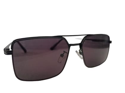 MD Style UV Protected Full Rim Square Metal Frame Sunglasses/Vintage Sunglasses for Men and Women