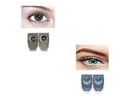 BLACK AND TURQUOISE MD SPARKLE 2 PAIR MONTHLY COLOR CONTACT LENS WITH CASE, LENS HOLDER AND 60 ML SOLUTION (PACK OF 2 PAIR) BLACK AND TURQUOISE MD SPARKLE 2 PAIR MONTHLY COLOR CONTACT LENS WITH CASE, LENS HOLDER AND 60 ML SOLUTION (PACK OF 2 PAIR)