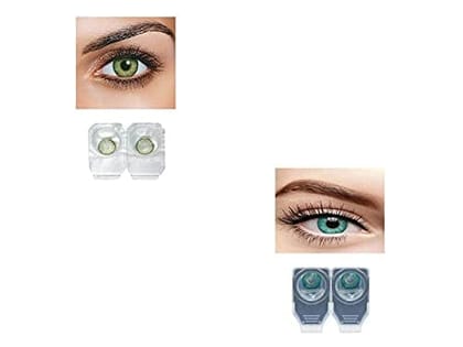 GREEN AND TURQUOISE MD SPARKLE 2 PAIR MONTHLY COLOR CONTACT LENS WITH CASE, LENS HOLDER AND 60 ML SOLUTION (PACK OF 2 PAIR) GREEN AND TURQUOISE MD SPARKLE 2 PAIR MONTHLY COLOR CONTACT LENS WITH CASE, LENS HOLDER AND 60 ML SOLUTION (PACK OF 2 PAIR)