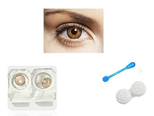 HONEY MD SPARKLE MONTHLY COLOR CONTACT LENS WITH CASE,LENS HOLDER AND 60ML SOLUTION (PACK OF 1 PAIR)