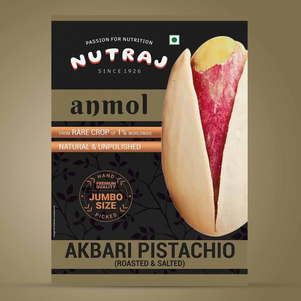 Nutraj Anmol Pista Inshell Akbari 500g