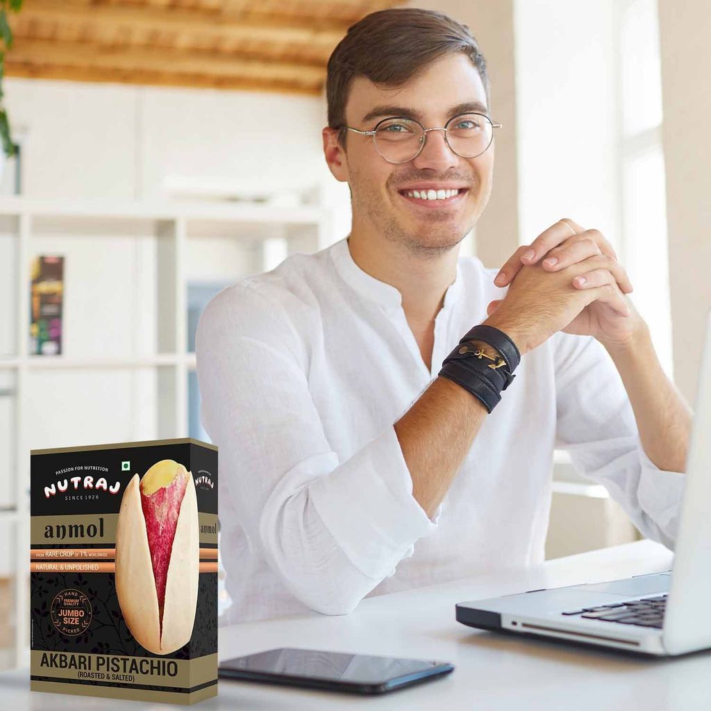 Nutraj Anmol Pista Inshell Akbari 500g