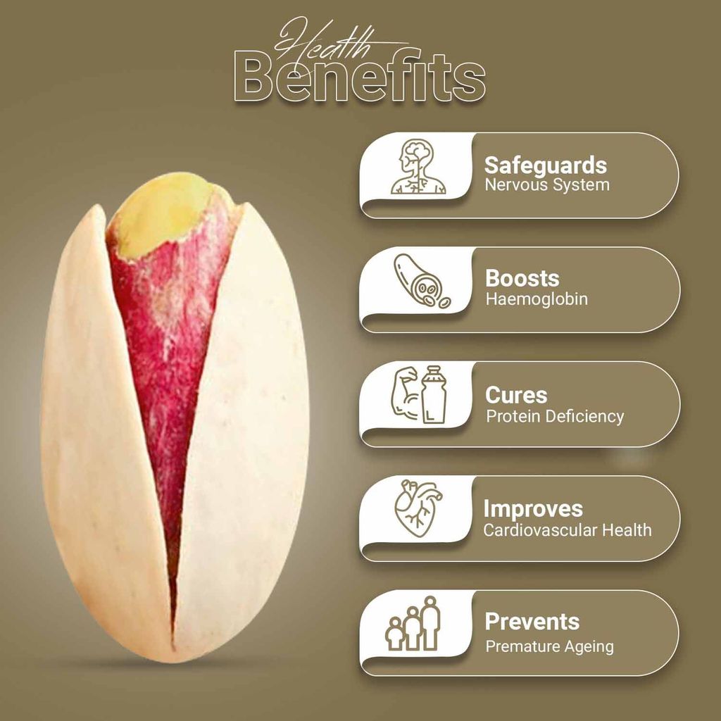 Nutraj Anmol Pista Inshell Akbari 500g