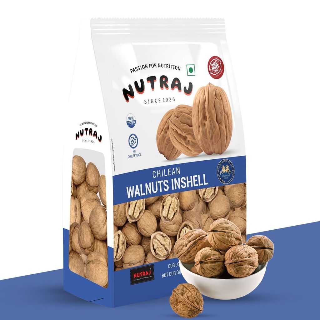 Nutraj Chilean Walnut Inshell 500g