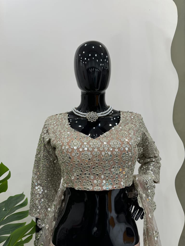 Indowestern Readymade Choli Sharara With Dupatta For Wedding Stitched Dress New Partywear